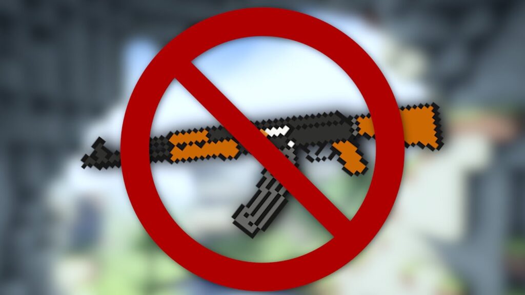 Minecraft, Mojang Studios Vers un Ban des Armes dans Minecraft?