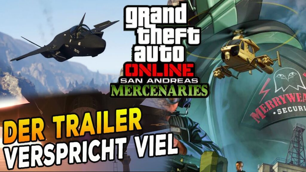 Grand Theft Auto: San Andreas, Rockstar Games ört auf die Community? San Andreas Mercenaries Update Trailer | Gta 5 Online