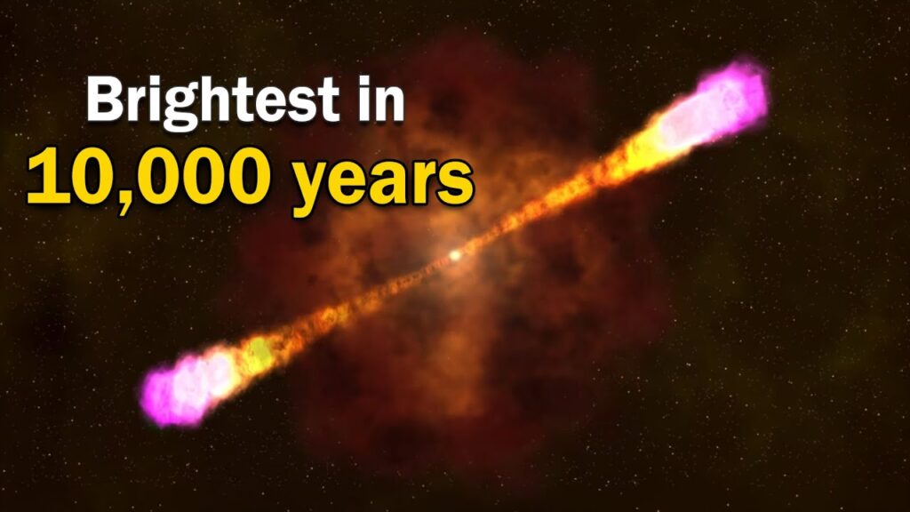 Gamma-ray burst, Gamma ray, Star, Black hole, Explosion, Supernova What caused the Brightest Explosion in the Universe?