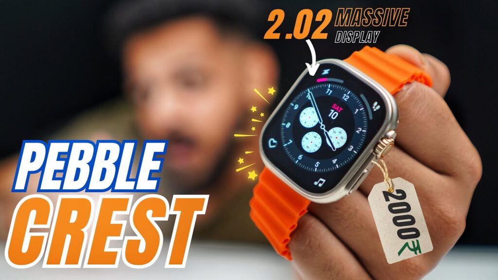 Pebble Crest Review ⚡️the "BEST APPLE WATCH CLONE" Under 2000🔥