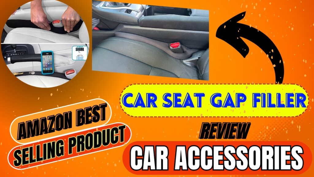 Car Accessories | Car Seat Gap Filler | Amazon Product Review