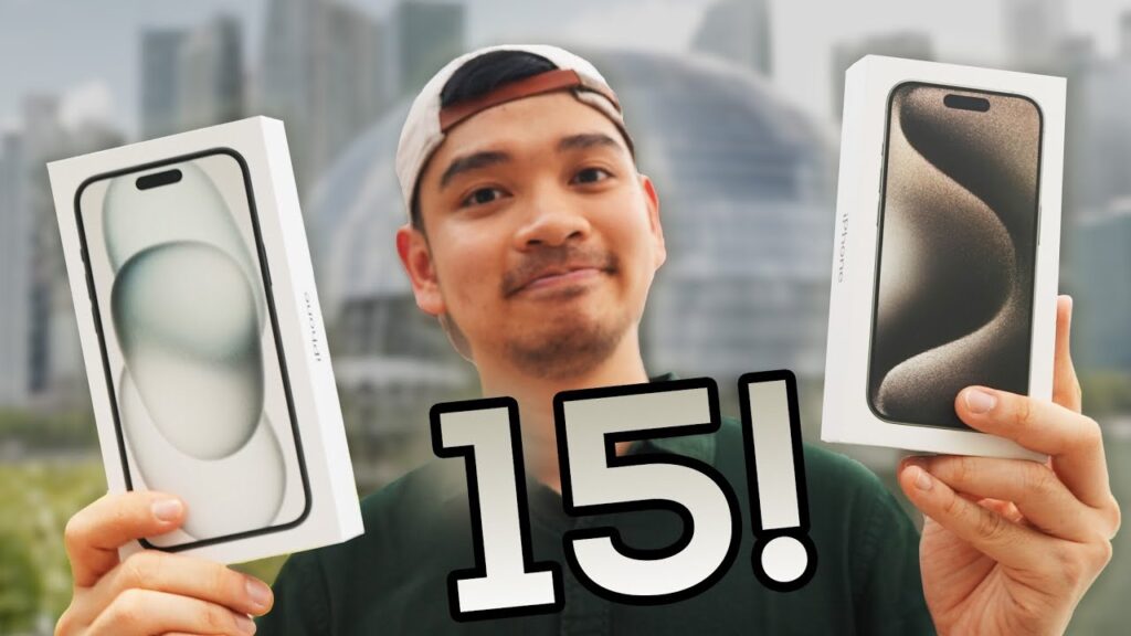 Rp40 JUTA++ 😵‍💫 UNBOXING iPhone 15 & 15 PRO Titanium!