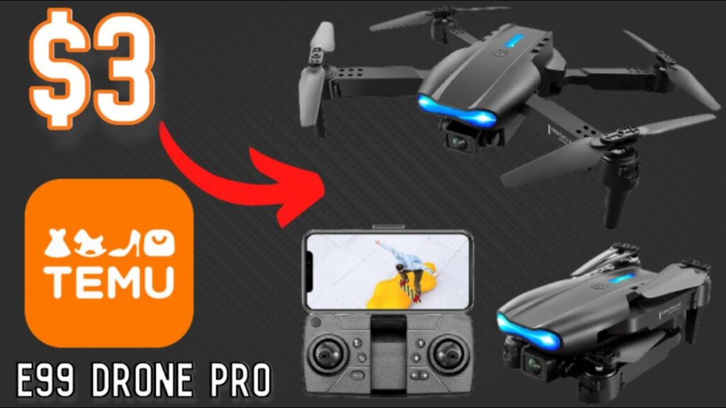 Testing a $3 Drone from TEMU - E99-K3 Drone Pro Review