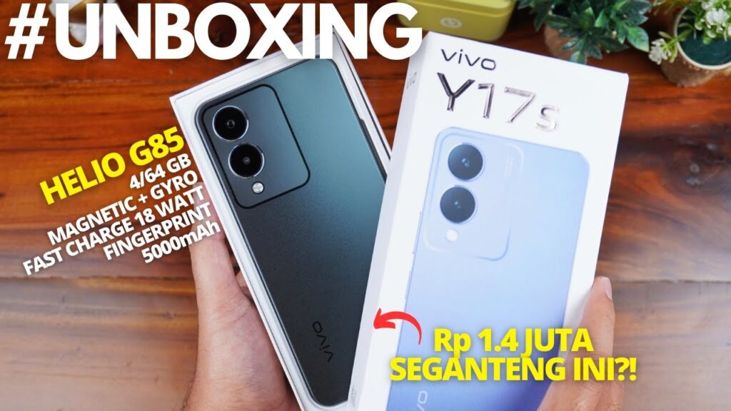 MAKIN KEREN! UNBOXING Vivo Y17S Indonesia, VIVO Entry Level NGGAK MAU KALAH!