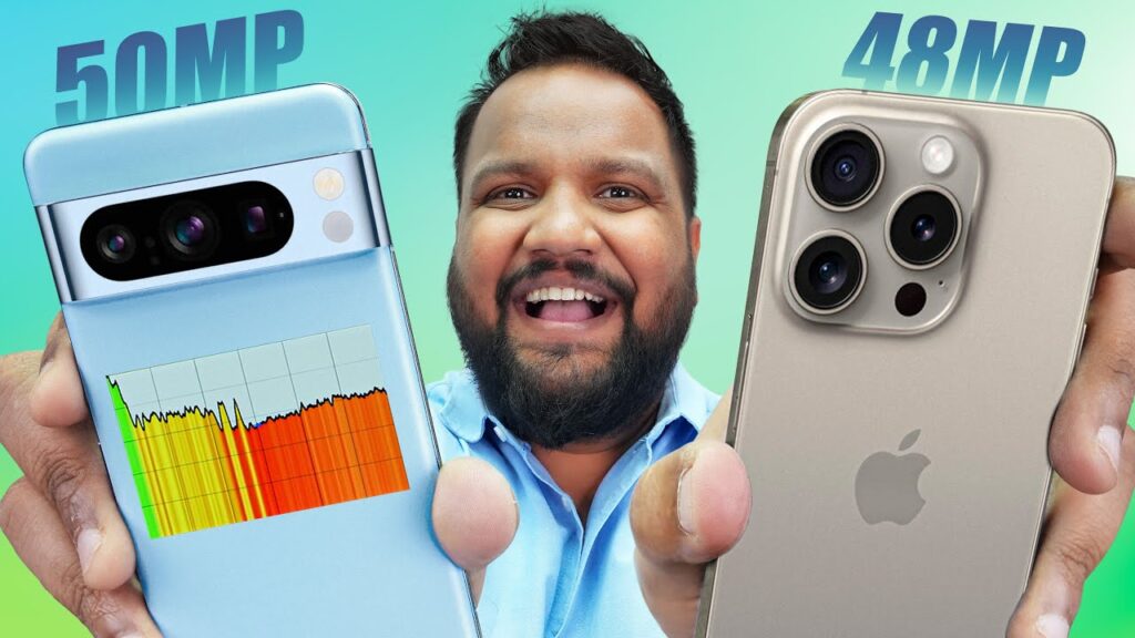 Pixel 8 Pro Performance Review & Camera Test vs iPhone 15 Pro Max