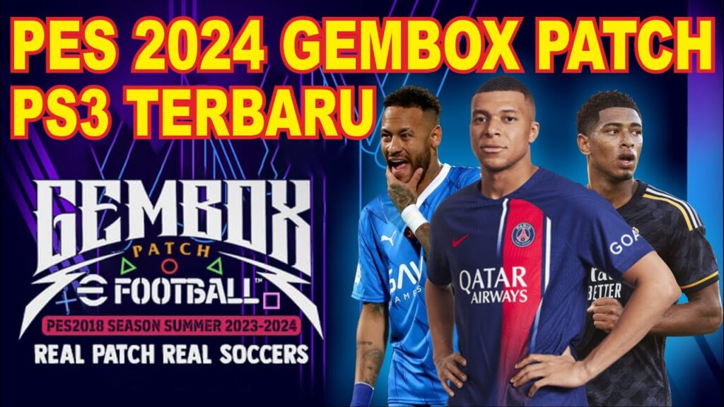 Review & Gameplay PES GEMBOX PATCH SUMMER TRANSFER 2023/2024 PS3 Indonesia‼️