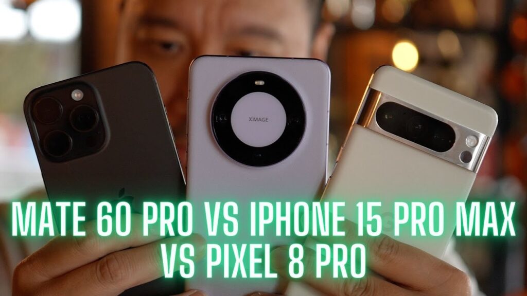 Huawei Mate 60 Pro vs iPhone 15 Pro Max vs Pixel 8 Pro: Camera Shootout