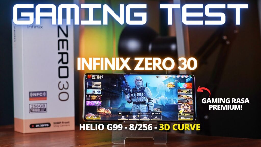 GAMING RASA PREMIUM! GAMING TEST Infinix Zero 30 4G Indonesia, Performa OKE, Layar SUPER!