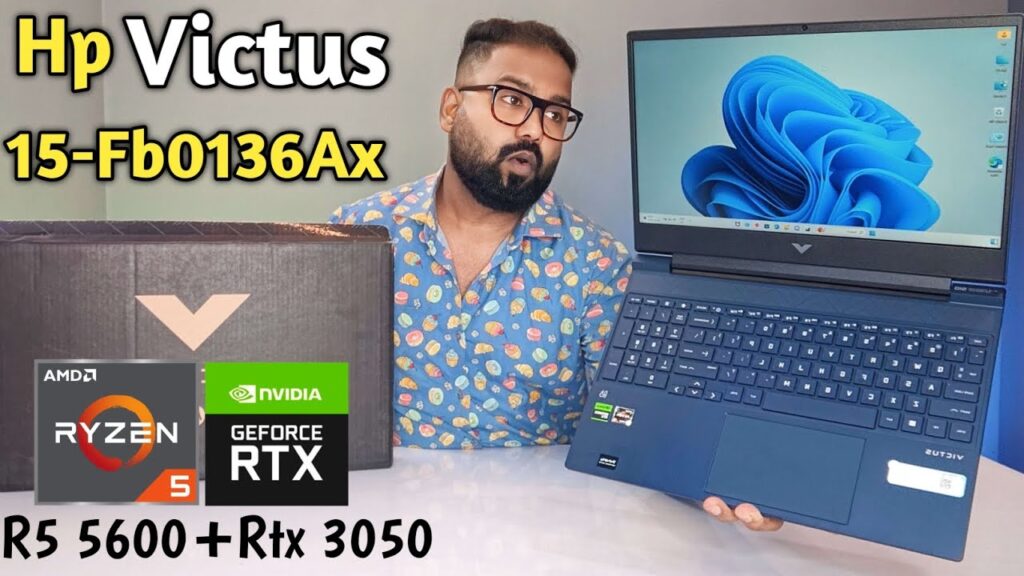 Hp Victus Fb0136Ax Ryzen 5 5600H Rtx 3050 Laptop Unboxing & Review