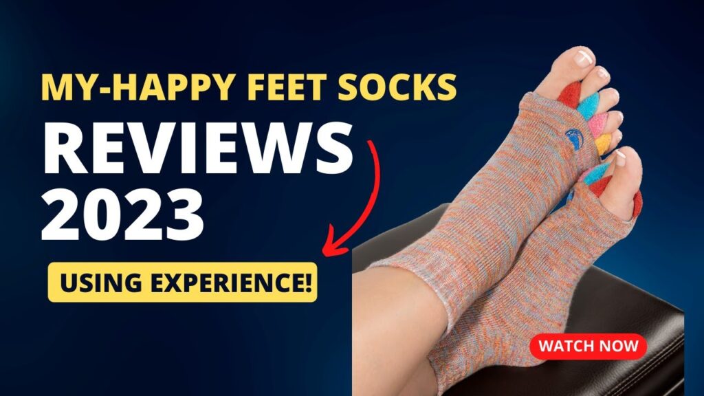 My Happy Feet Socks Review 2023 - Foot Alignment Socks with Toe Separators