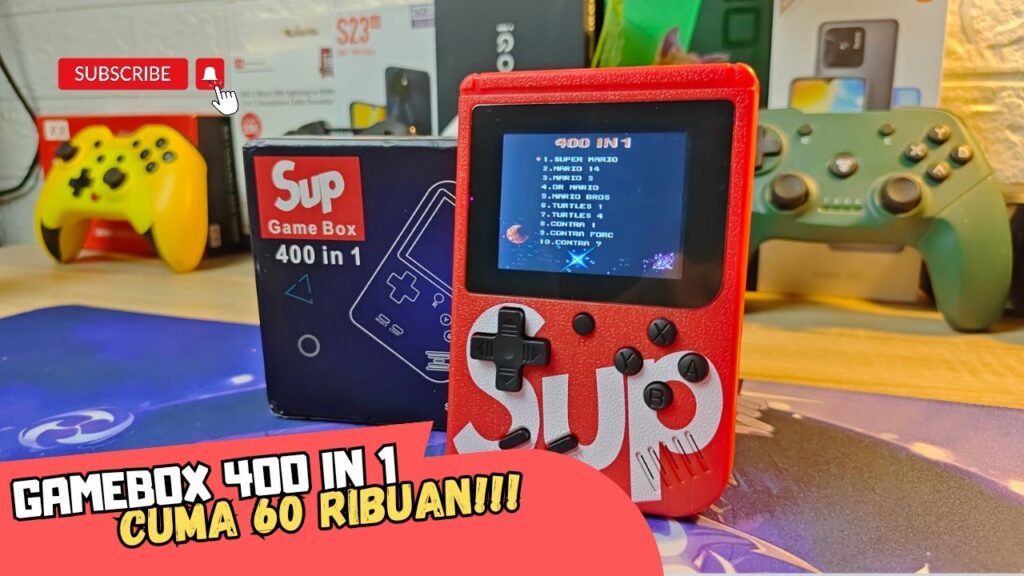 Gadget Seru Cuma 60 Ribuan | Review SUP Gamebox 400 in 1