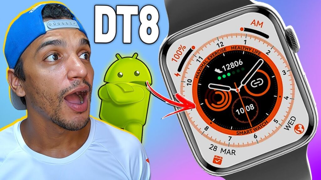 Smartwatch DT NO.1 DT8 PRO Series 9 - Um GADGET de Última Geração com FUNÇÕES INCRÍVEIS - REVIEW!