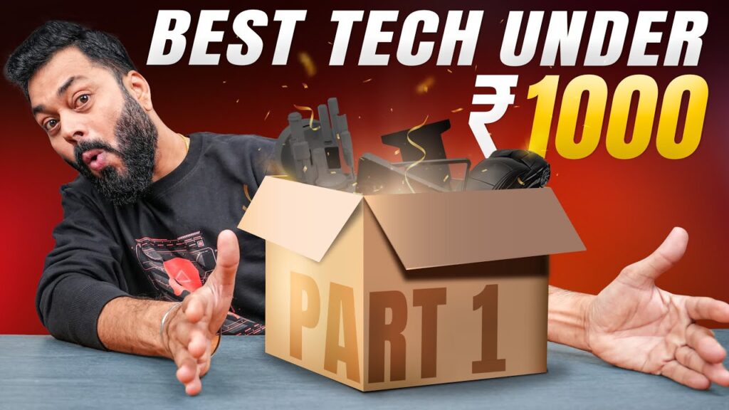 Top 5 Best Tech Gadgets Under Rs.1000 ⚡ December 2023