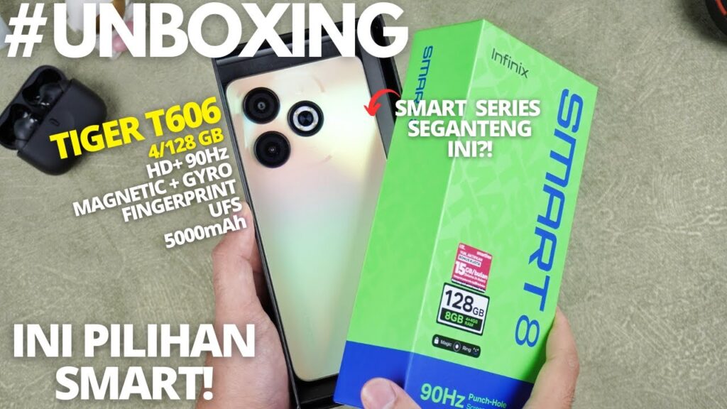 INI BARU SMART!🔥 UNBOXING Infinix Smart 8 Indonesia. Pasar Smartphone ENTRY LEVEL Makin PANASS!