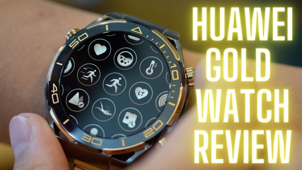 Huawei Watch Ultimate Gold Review: $3,000 Smartwatch!