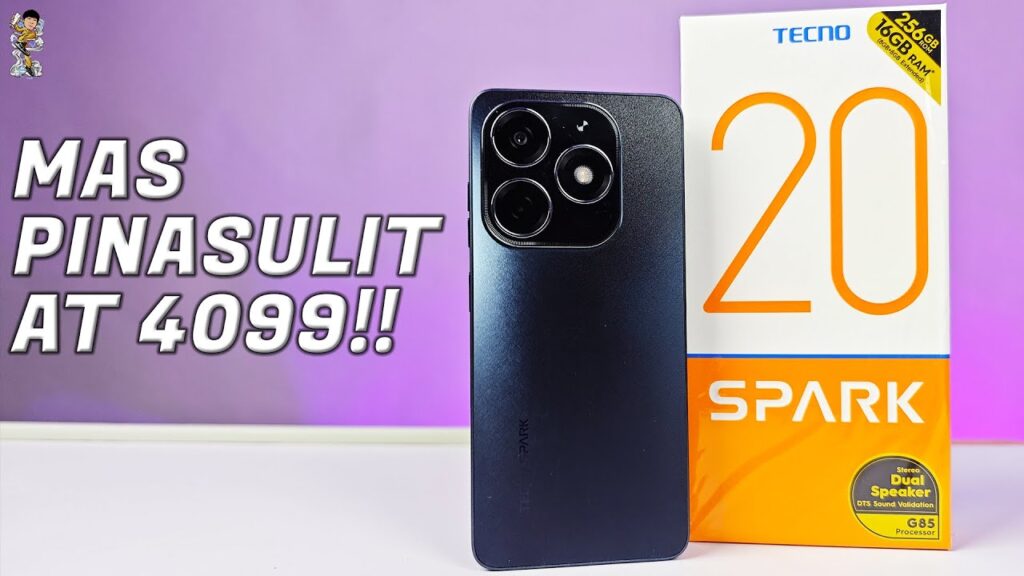 TECNO SPARK 20 - Mas Affordable na Sya!