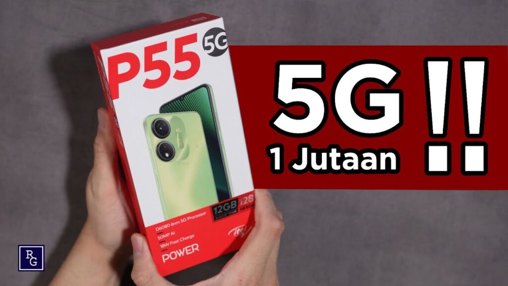 Gila Bener iTel Kasih Spek HP 5G di 1 Jutaan!!!- Unboxing iTel P55 5G Indonesia