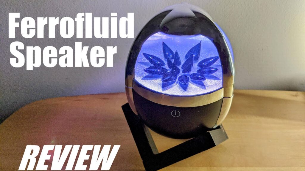 REVIEW: Ferrofluid Speaker - Dancing Magnetic Liquid Wireless Bluetooth Speaker - Cool Desk Gadget!