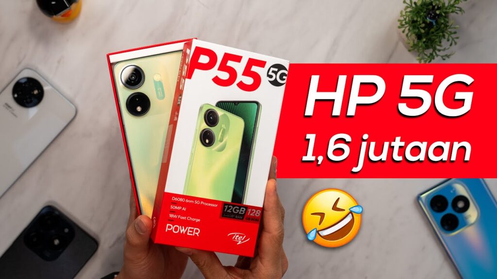 Yang lain 3juta+, ini 1juta+ doang 🤣 - itel P55 5G