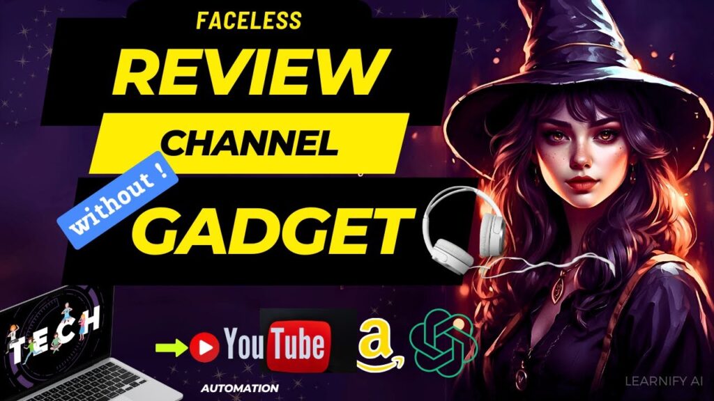 Best AI Video Generator | Faceless Gadgets Review Channel Amazon & ChatGPT | Youtube Automation AI