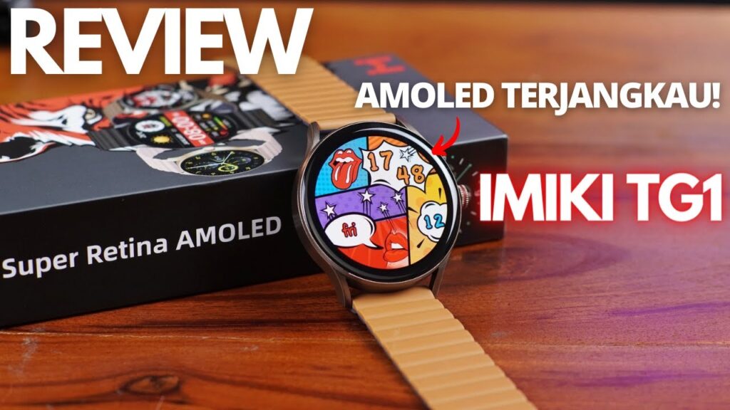 AMOLED TERJANGKAU! REVIEW Smartwatch Imiki TG1 Indonesia, Layar TERBAIK Buat Budget TIPIS!