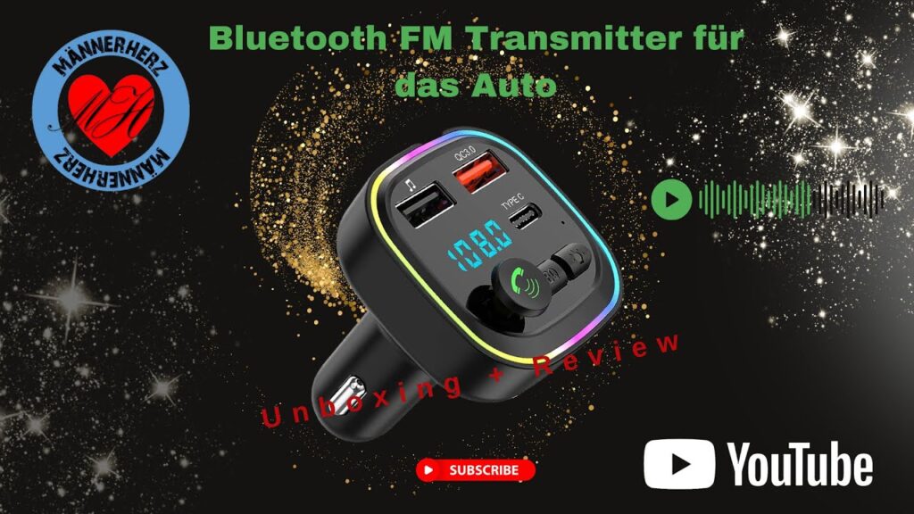 Auto-Gadget im Test! Bluetooth FM Transmitter Review + Test | MaennerHerzDE