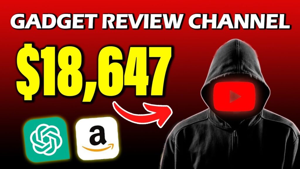 Create A Faceless Gadgets Review Channel Using AI | Chat GPT & Amazon