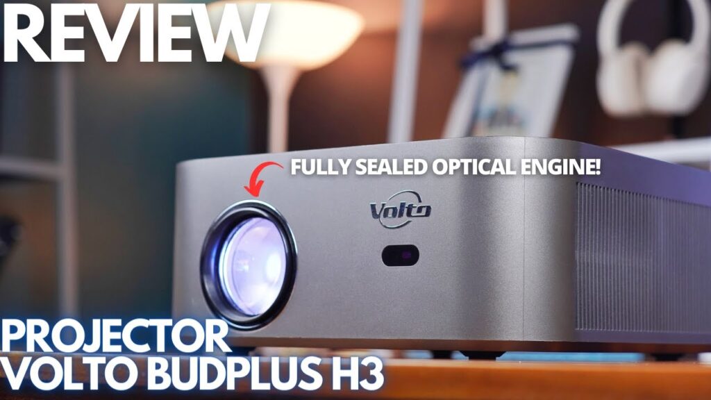 CANGGIH! REVIEW Projector Volto Budplus H3 Indonesia, Banyak PLUSNYA!