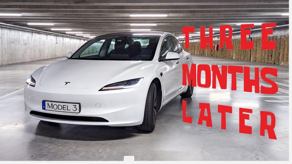 The 2024 Tesla Model 3 Highland Three Months In - Honest Review