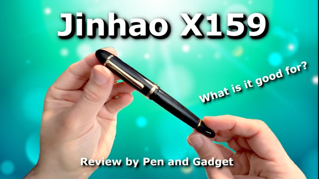 Jinhao X159 Fountain Pen - CHEAP Montblanc lookalike? - Review by Pen and Gadget