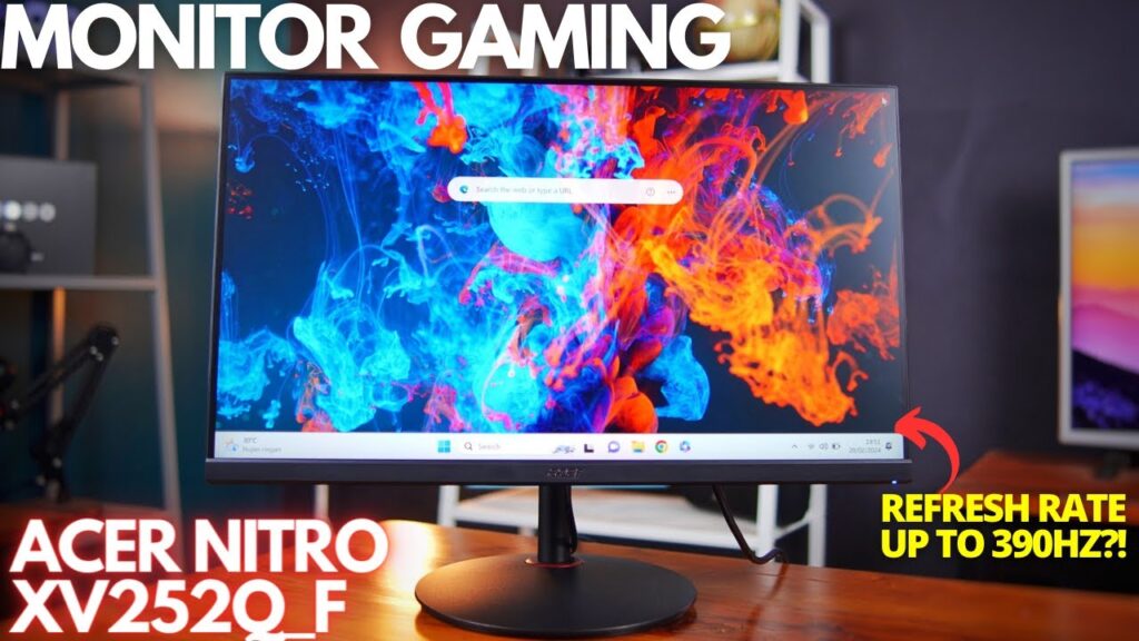 MONITOR GAMING REFRESH RATE 390HZ! Review Monitor Gaming Acer Nitor XV252Q_F Indonesia! BUAT GAMERS!