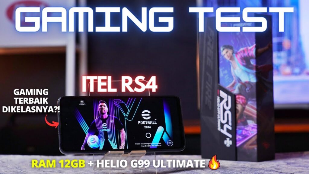 ITEL MAKIN MENJADI! GAMING TEST Itel RS4 Indonesia, Performa Gaming TERBAIK Di Kelasnya?!