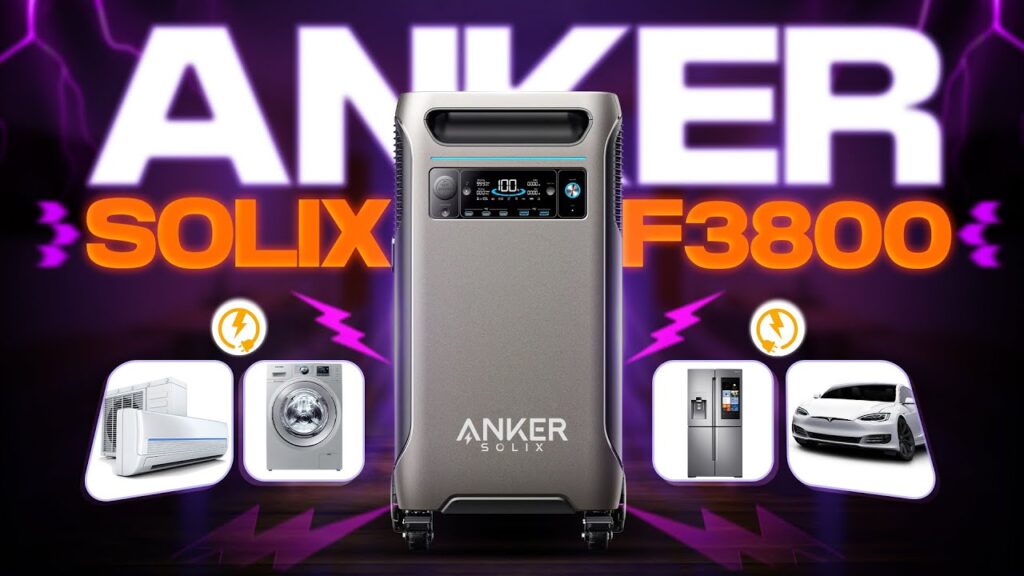 ANKER SOLIX F3800 Portable Power Station Review 🔥