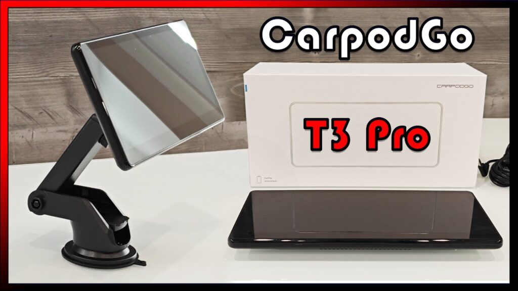 CarpodGo T3 Pro 60FPS Carplay Display Screen Review Video