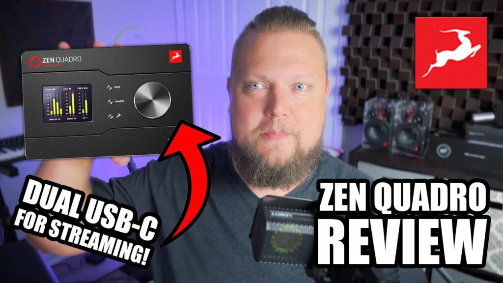 ZEN QUADRO Review // Antelope Audio // Galaxy converters in an affordable tabletop audio interface