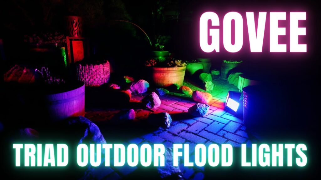 Govee Triad Flood Lights Review  - They Are Awesome!