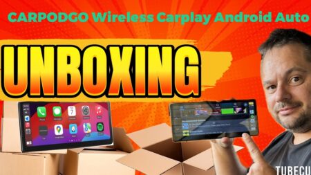 CARPODGO T3 Pro Portable 60fps Wireless CarPlay / Android Auto unboxing & review!!