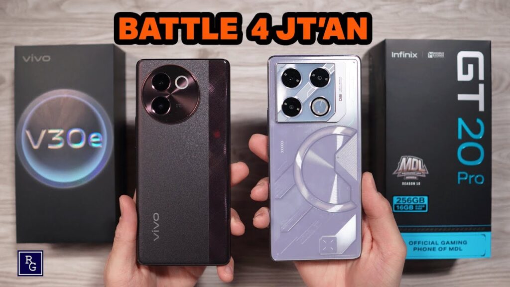 Review Vivo V30e vs Infinix GT 20 Pro - Battle 4 Jutaan di pertengahan 2024