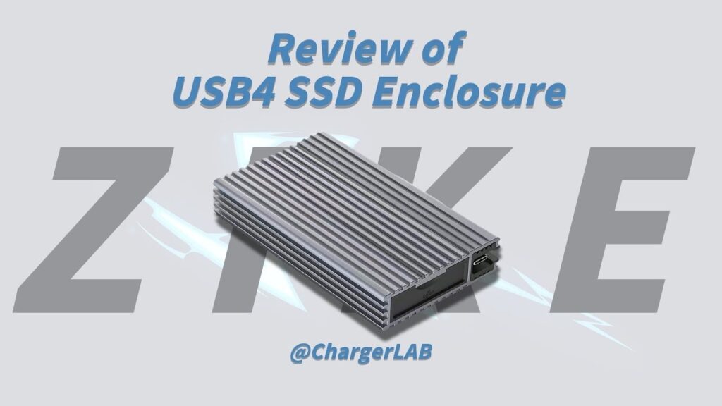 ZIKE USB4 Nvme SSD Enclosure Product Review